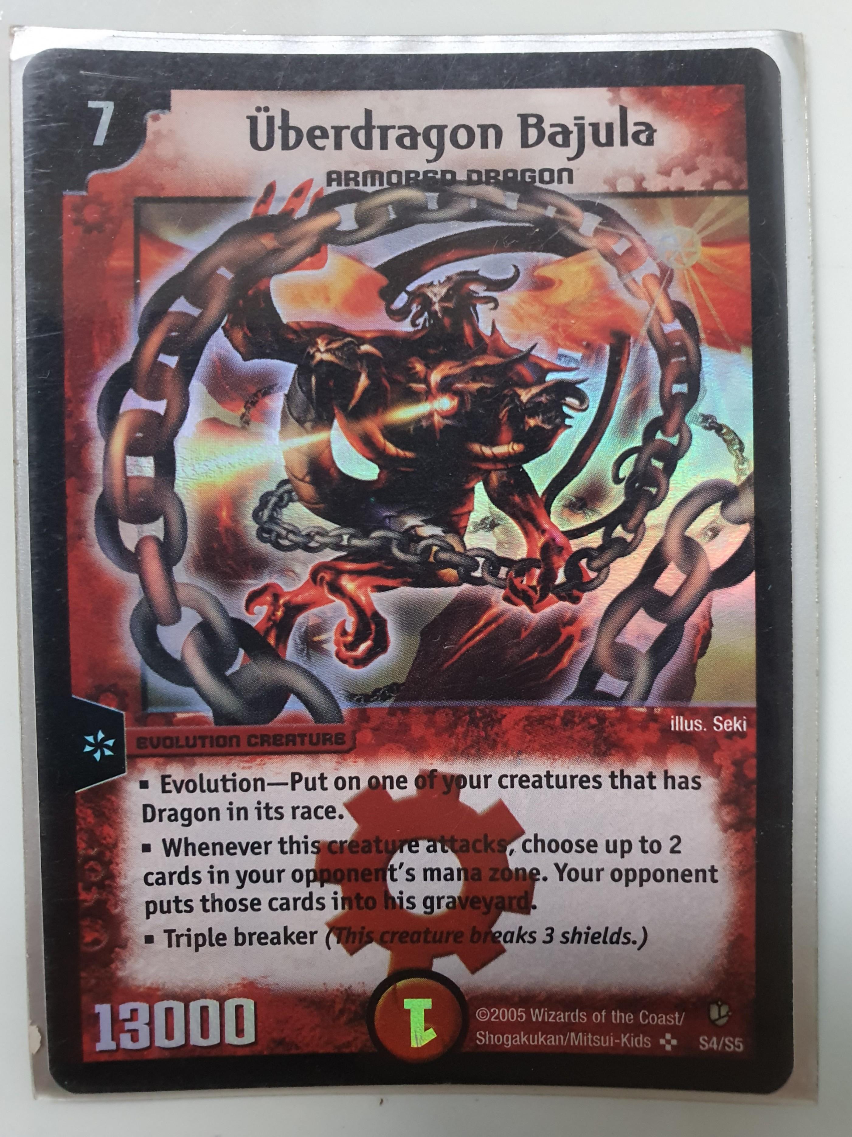 Super Rare Überdragon Bajula Duel Masters, Video Gaming ...