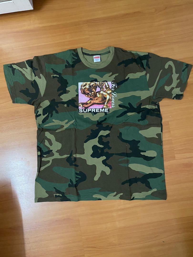 supreme camo tee