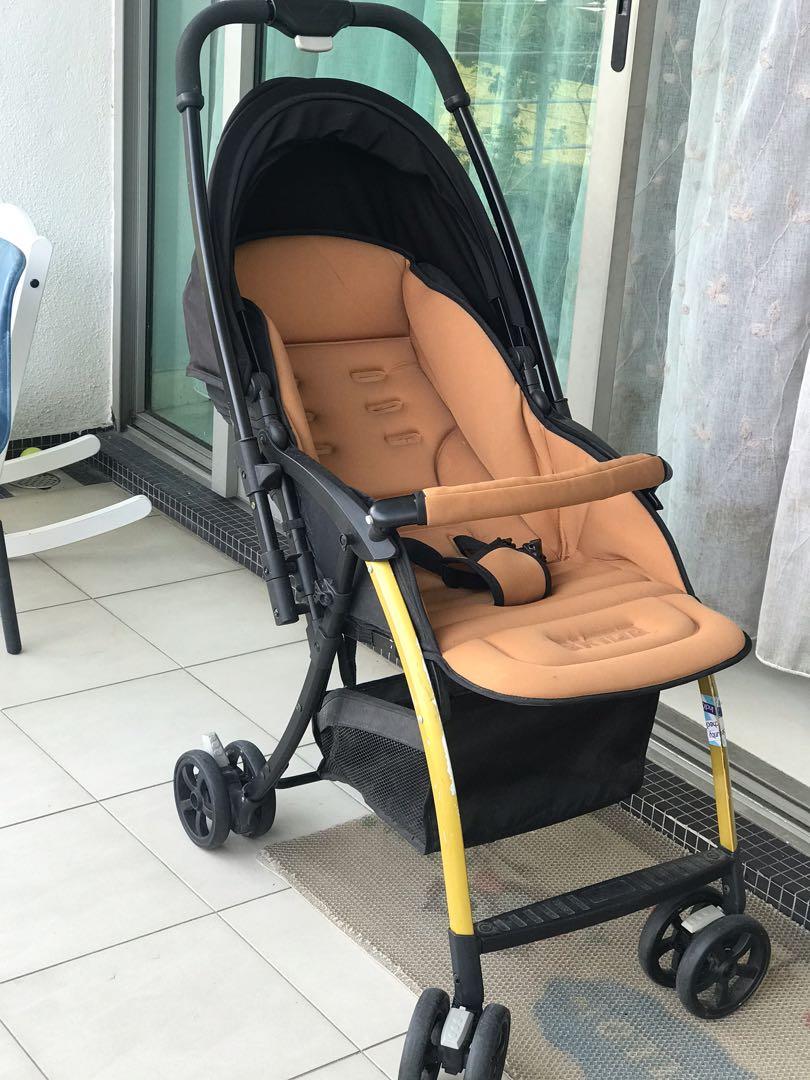 Sweet cherry Akida Stroller reversible handle