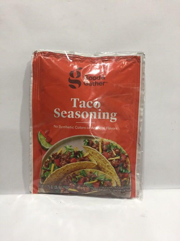 Taco Seasoning imported from US (35.4g) (Category: Spice & Seasoning) located in Pasay City. Submitted by redgiftshop (Listing ID 1104829106, Image 1). Description: No synthetic colors Artificial Flavors directly bought in US ( stocks 10pcs ) directly bought in US product code: EJ21July.