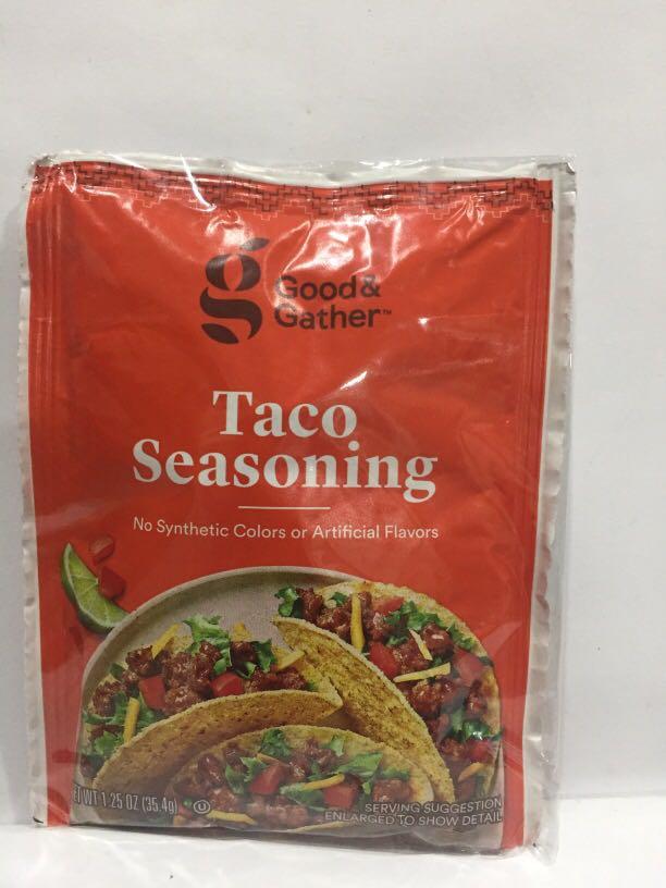 Taco Seasoning imported from US (35.4g) (Category: Spice & Seasoning) located in Pasay City. Submitted by redgiftshop (Listing ID 1104829106, Image 2). Description: No synthetic colors Artificial Flavors directly bought in US ( stocks 10pcs ) directly bought in US product code: EJ21July.