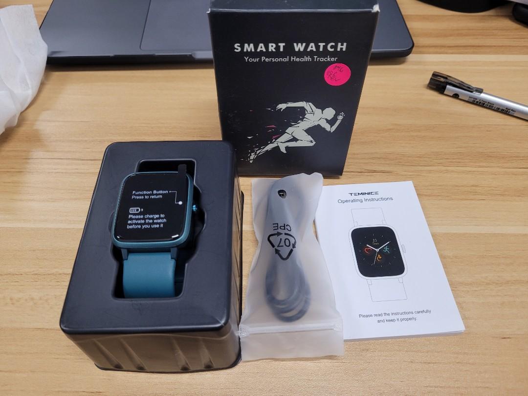 TEMINICE High End Fitness Trackers Health Sports Smart Watch with