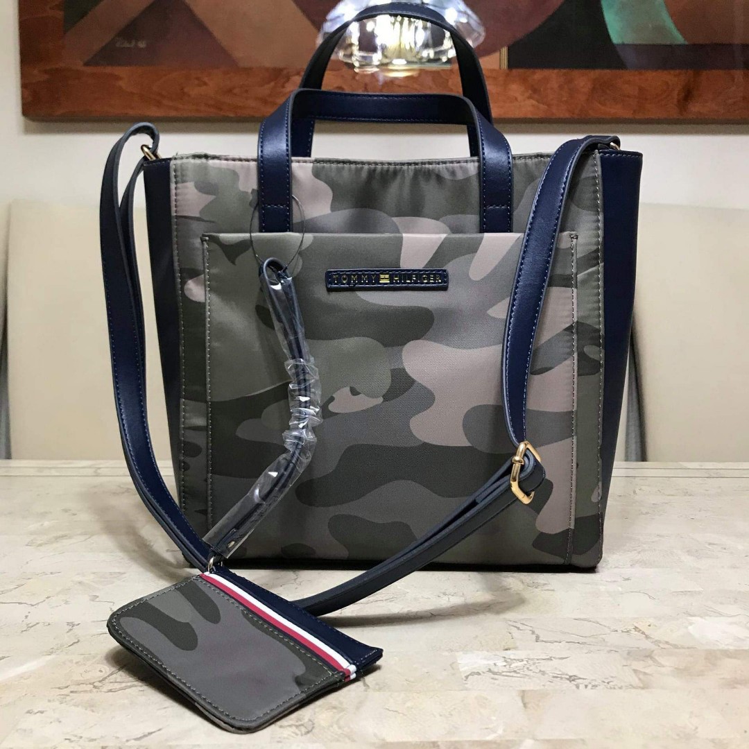 Tommy Hilfiger two way bag price negotiable, Women's Fashion, Bags u0026  Wallets, Cross-body Bags on Carousell