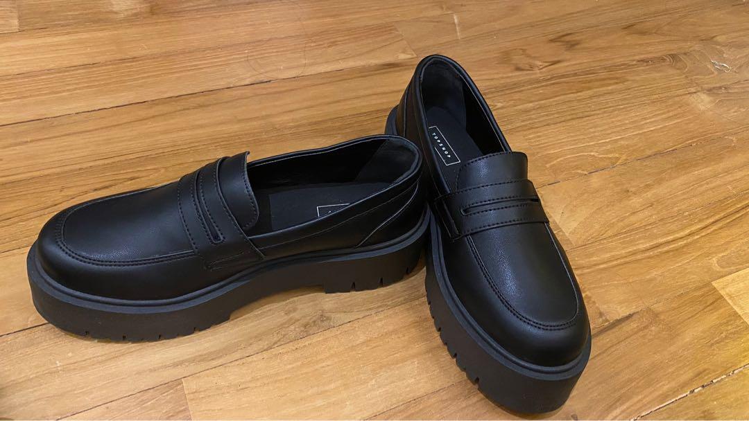 TOPSHOP Lowdown Chunky Loafers, Women's