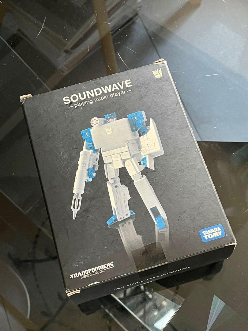 Transformers Soundwave MP3 Player Spark Blue Version, 電子產品, 錄音器材