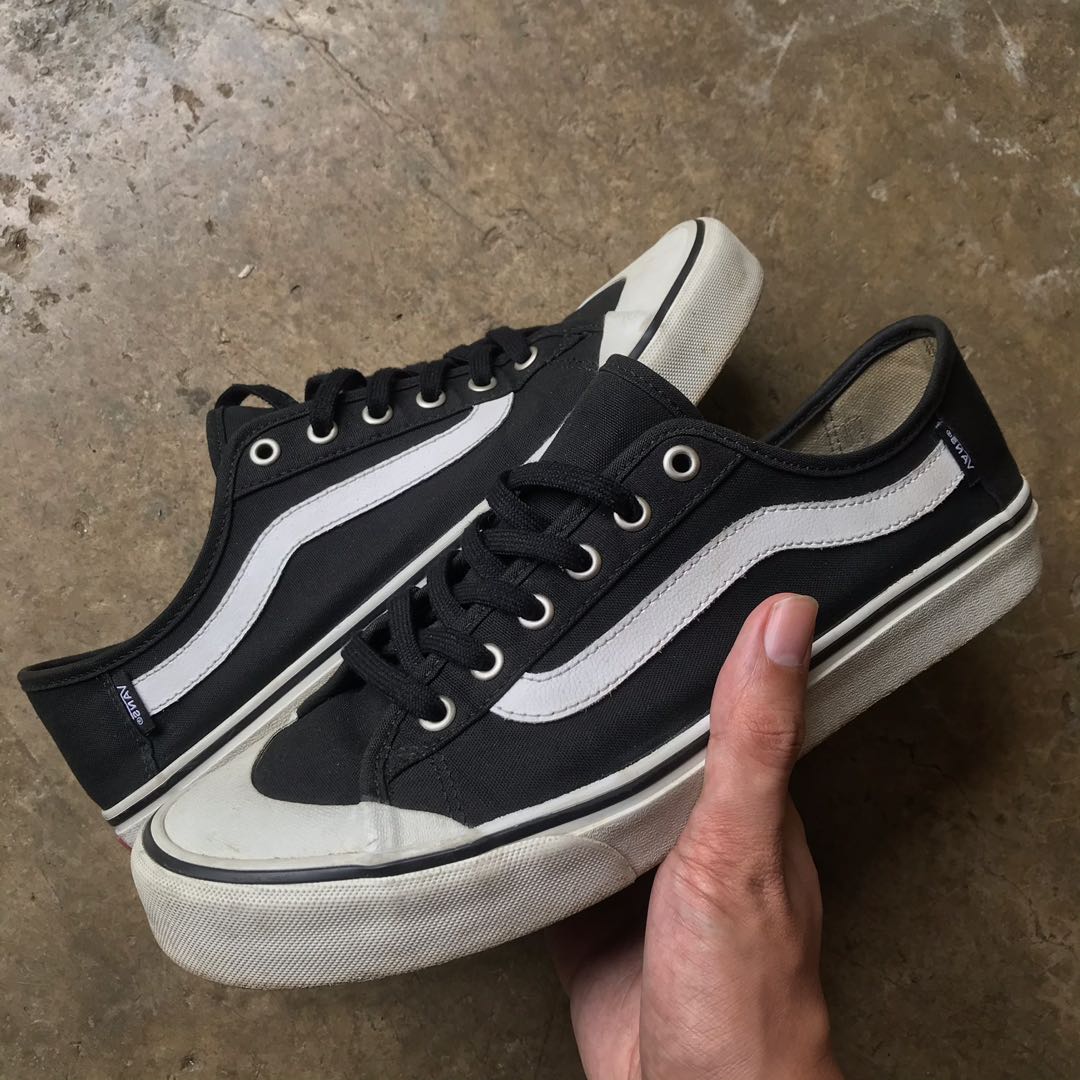 vans authentic sf black