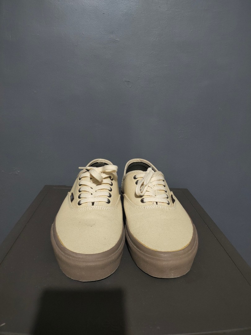 Vans beige online gum sole