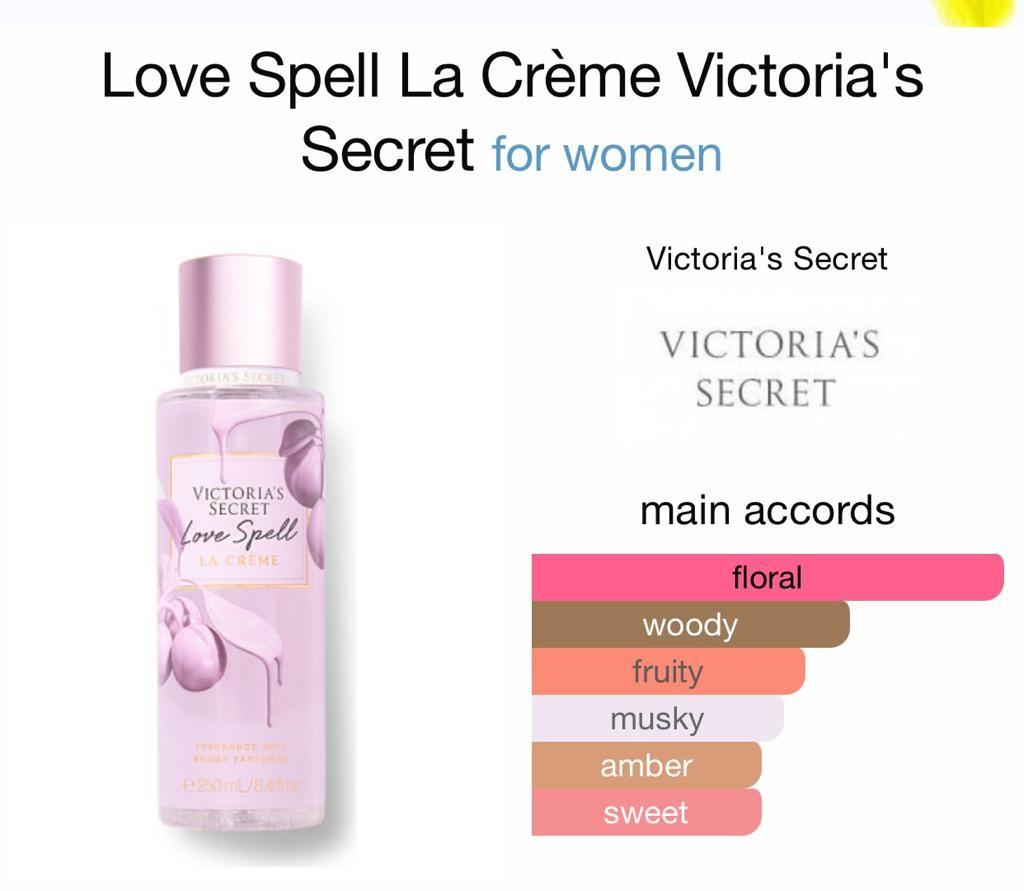 Love spell sales victoria secret notes