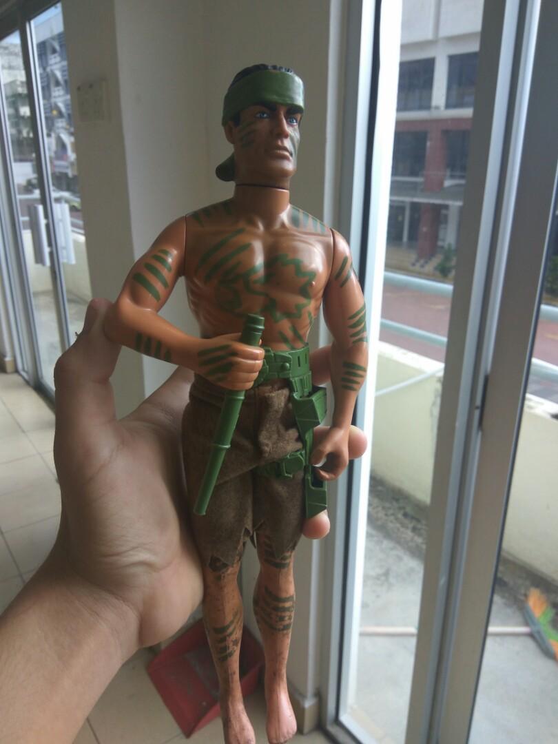 Vintage action man jungle dart big figure Hobbies Toys