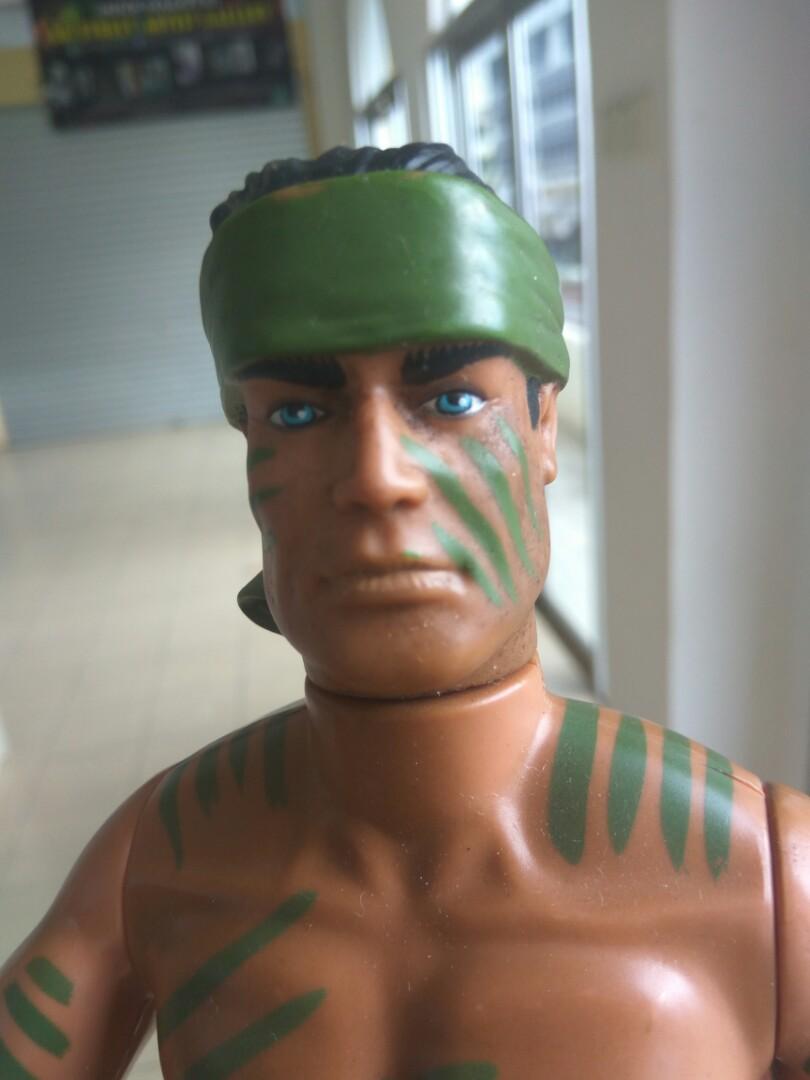 Vintage action man jungle dart big figure Hobbies Toys