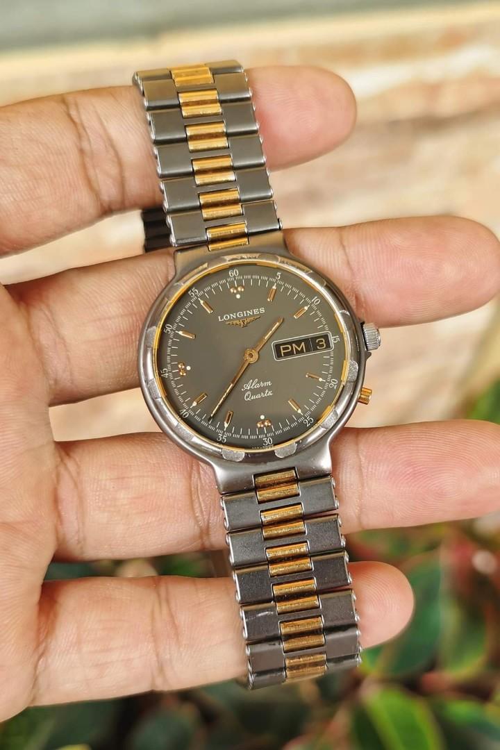 longines conquest titanium quartz