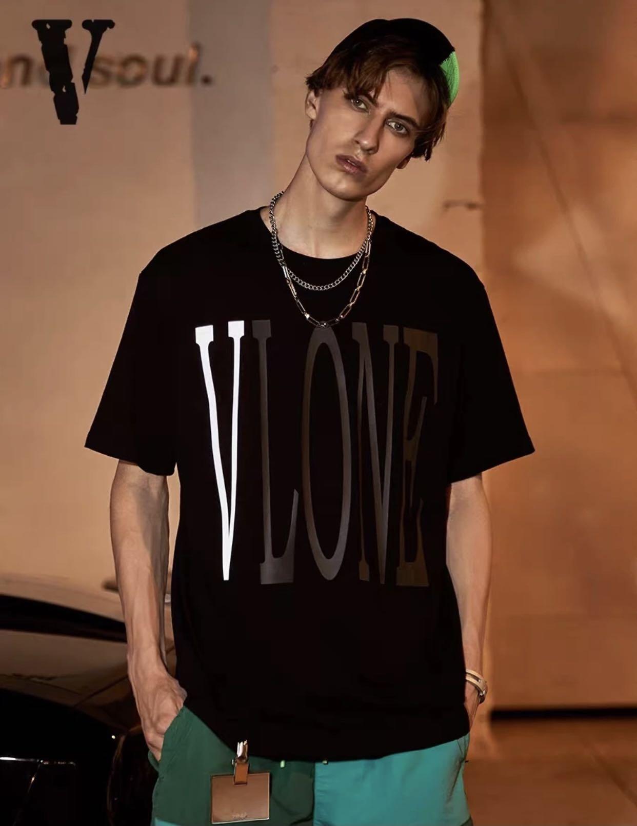 Vlone reflective t shirt ASAP Rocky L size