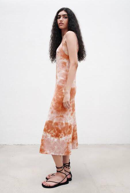Zara tie-dye knit dress, Women's Fashion, Dresses & Sets, Dresses on  Carousell
