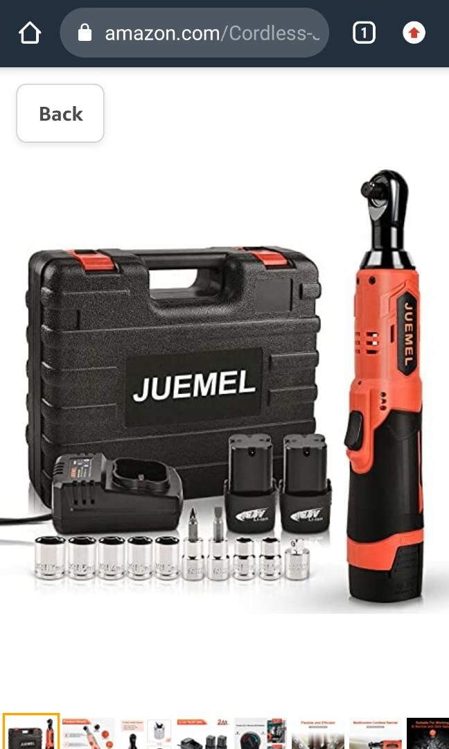 Juemel store cordless ratchet