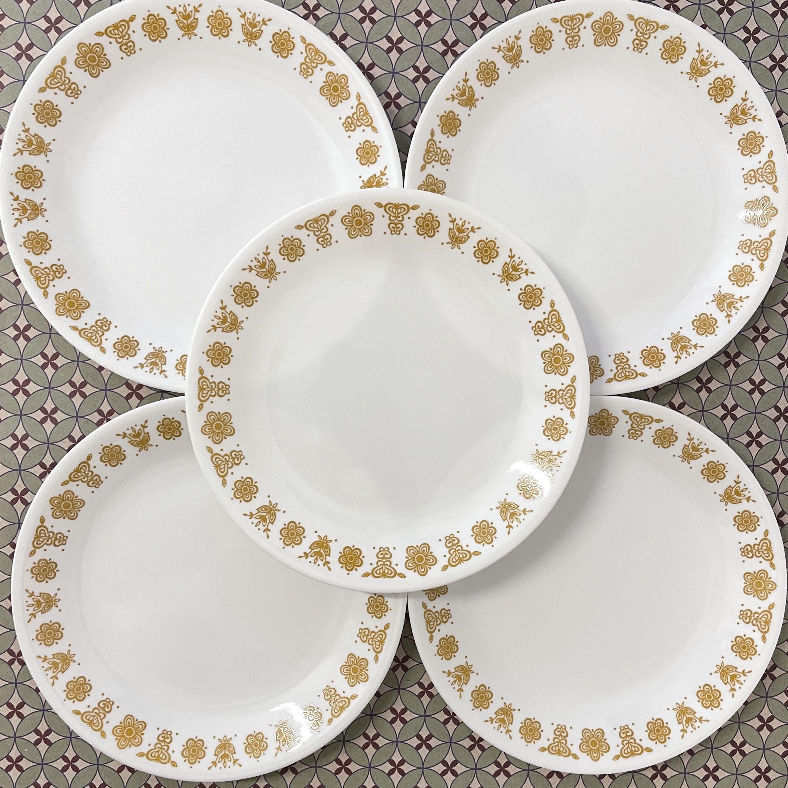 Vintage Corelle Corning Butterfly Gold Replacement Pieces 