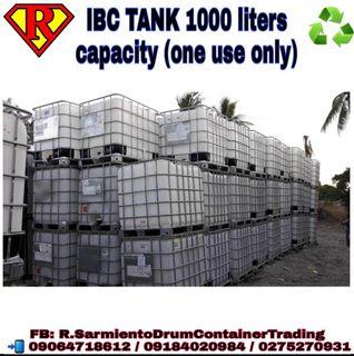 ♻️ IBC TANK 1000 LITERS FOR SALE (USED)