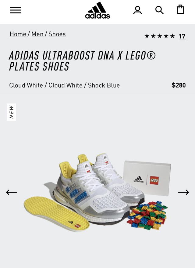 adidas lego plates