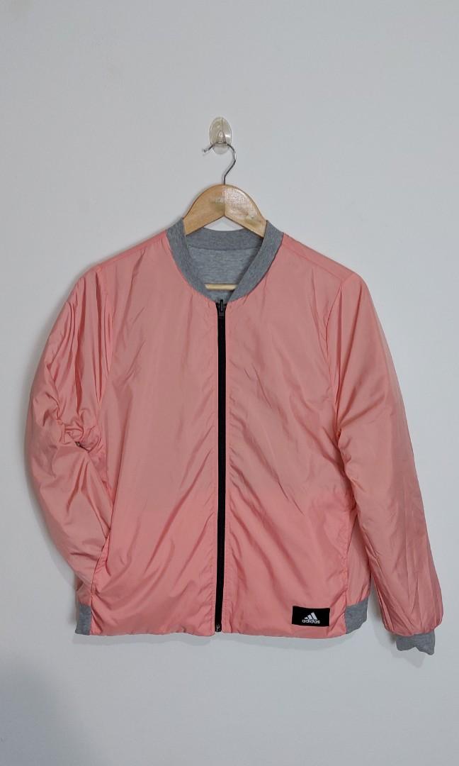 Adidas women's store reversible jacket