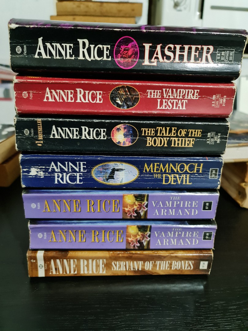 Anne Rice Books, Hobbies & Toys, Books & Magazines, Fiction & Non