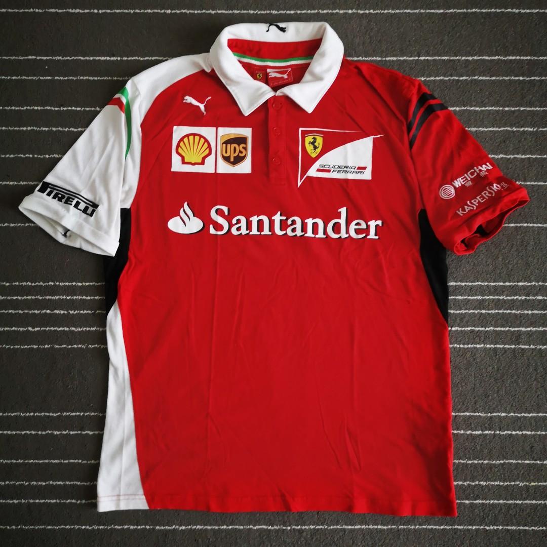 Ferrari f1 polo shirt store