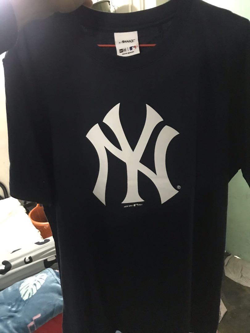 Men's New York Yankees New Era x Awake NY Navy Subway Series T-Shirt