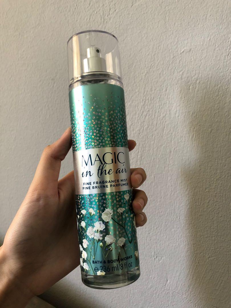 BBW Magic in the air fine fragrance mist bath and body works perfume,  Beauty & Personal Care, Fragrance & Deodorants on Carousell