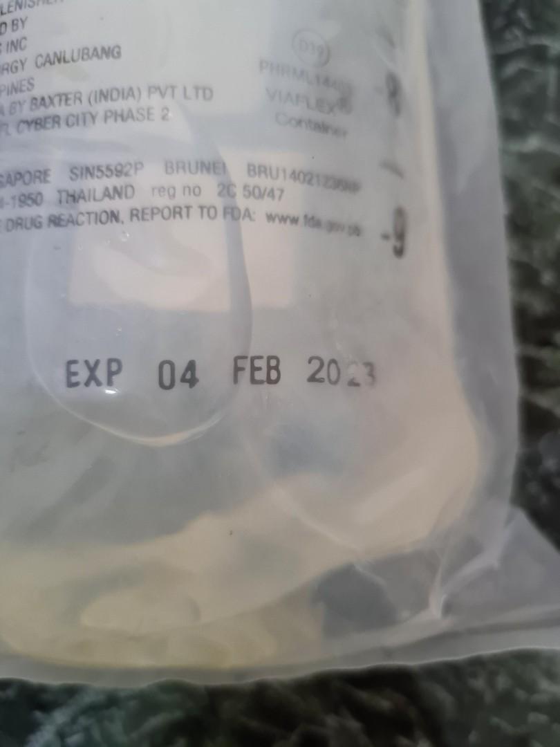 Baxter Lactated Ringer's Solution (hartmann solution), Pet Supplies ...