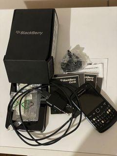 Blackberry Curve 9360 phone and accessories