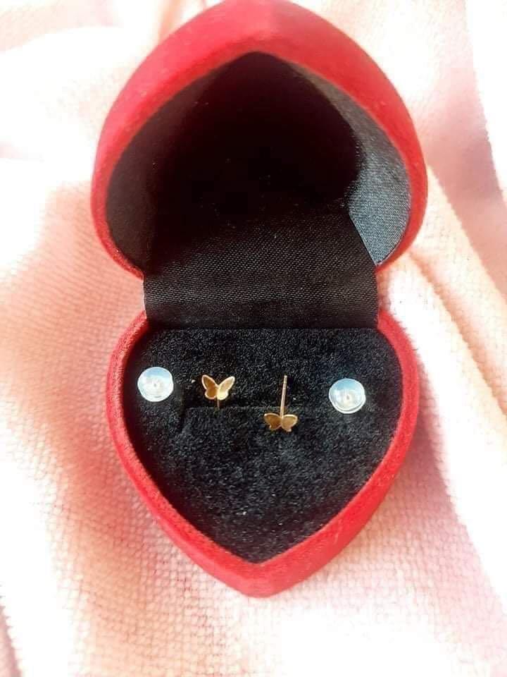 Butterfly lock earrings online