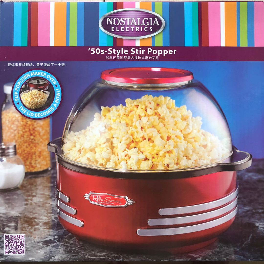 nostalgia popcorn maker popcorn