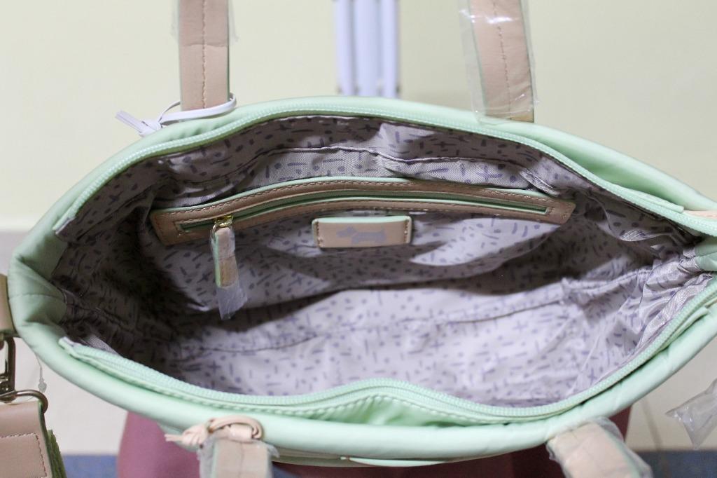 Brand new with tags Radley Penton Mews peppermint multi way medium