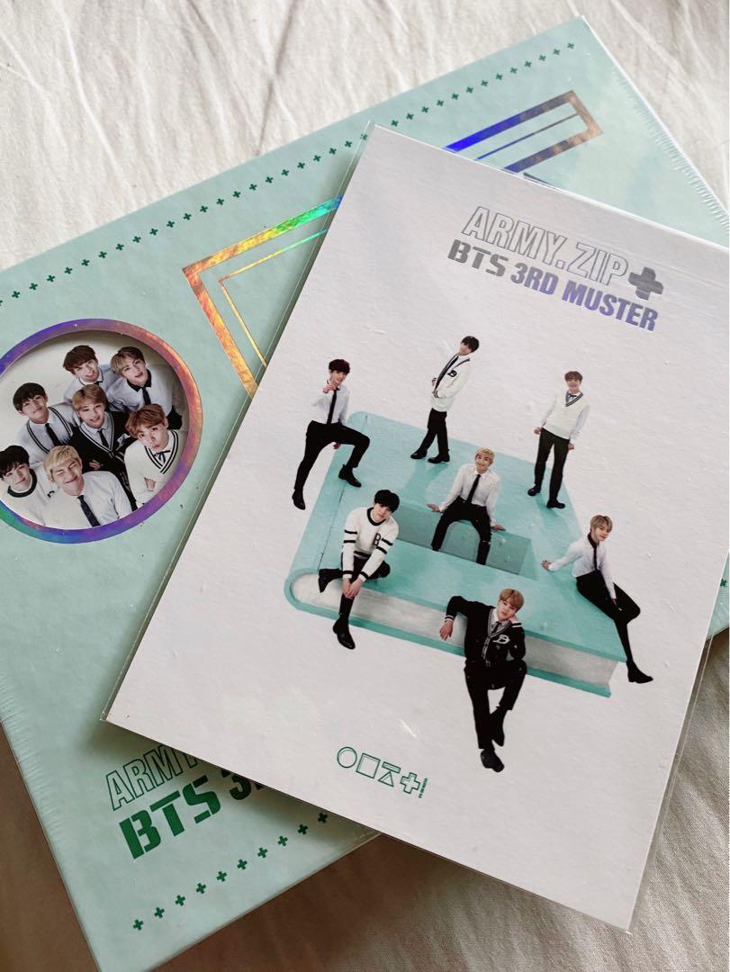 全新》BTS 防彈少年團3RD MUSTER [ARMY ZIP+] 藍光DVD, 興趣及遊戲