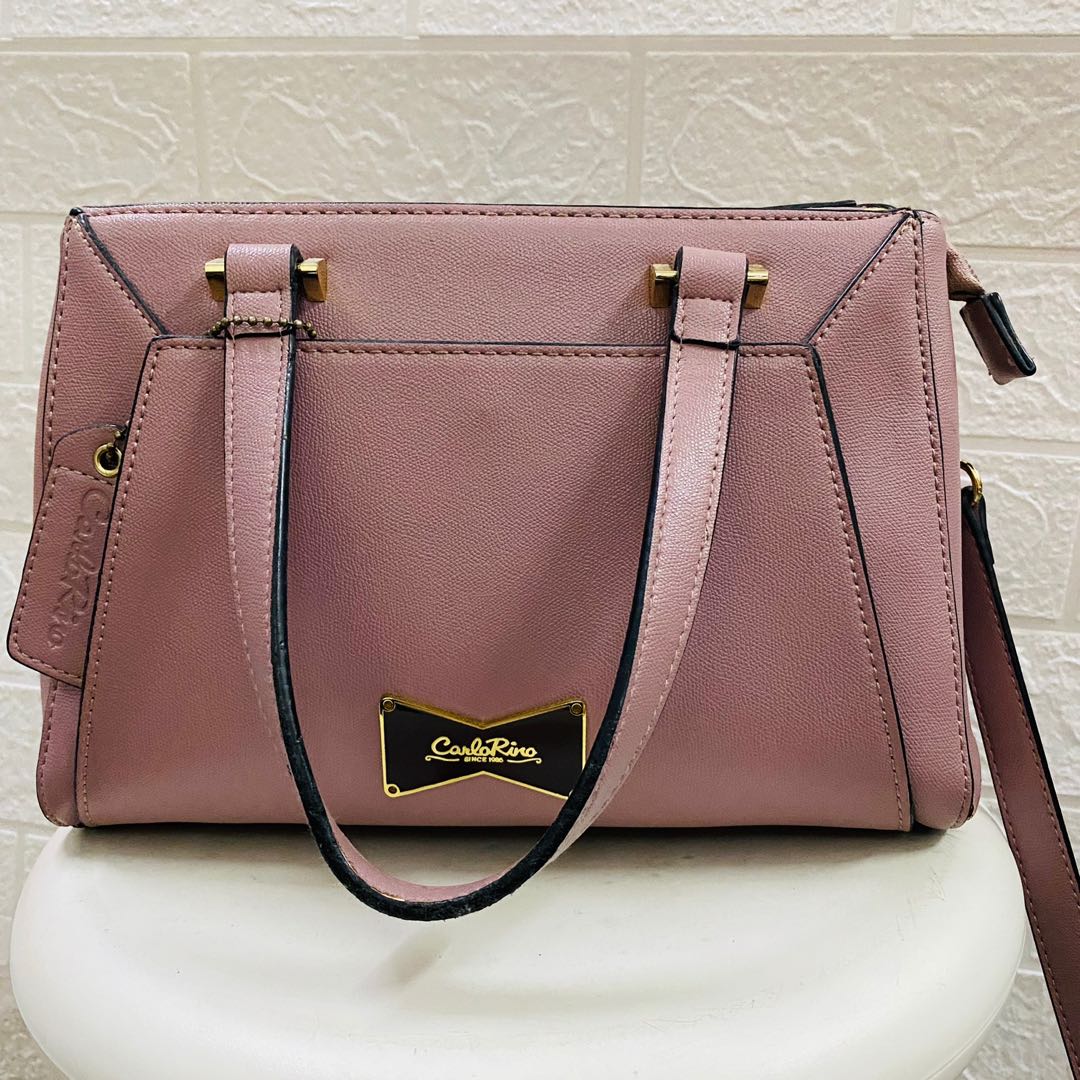 Carlo rino pink handbag 2025