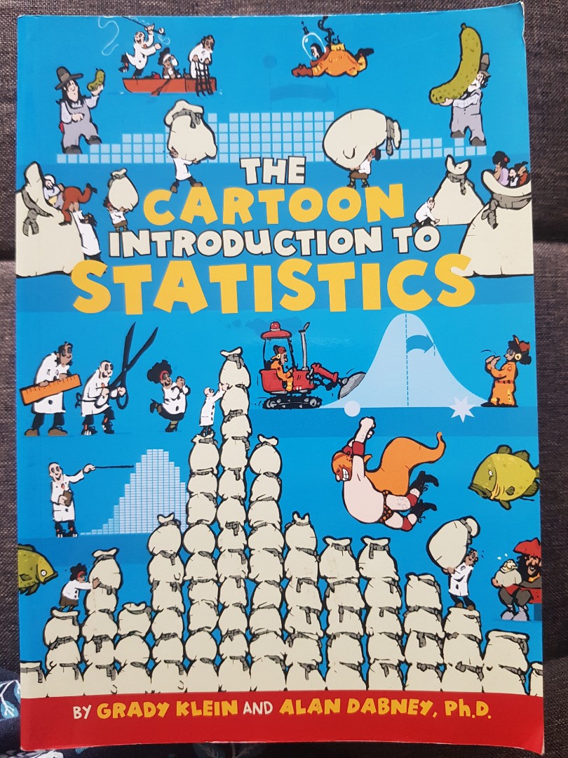 Cartoon Intro to Statistics, Hobbies & Toys, Books & Magazines, Textbooks  on Carousell