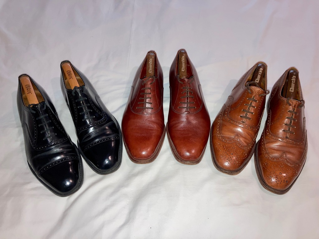 Church's famous english shoes store