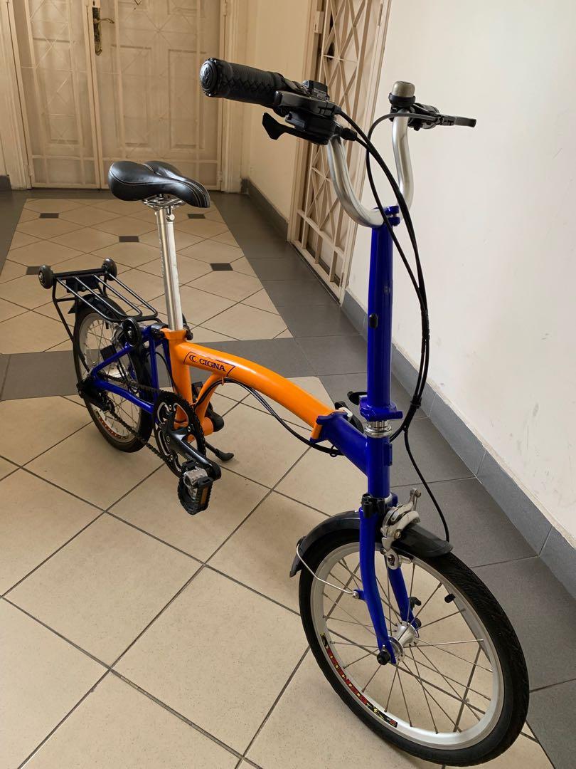 cigna folding bike