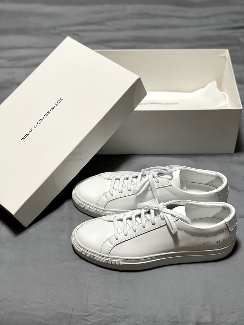 Womens white common projects cheap