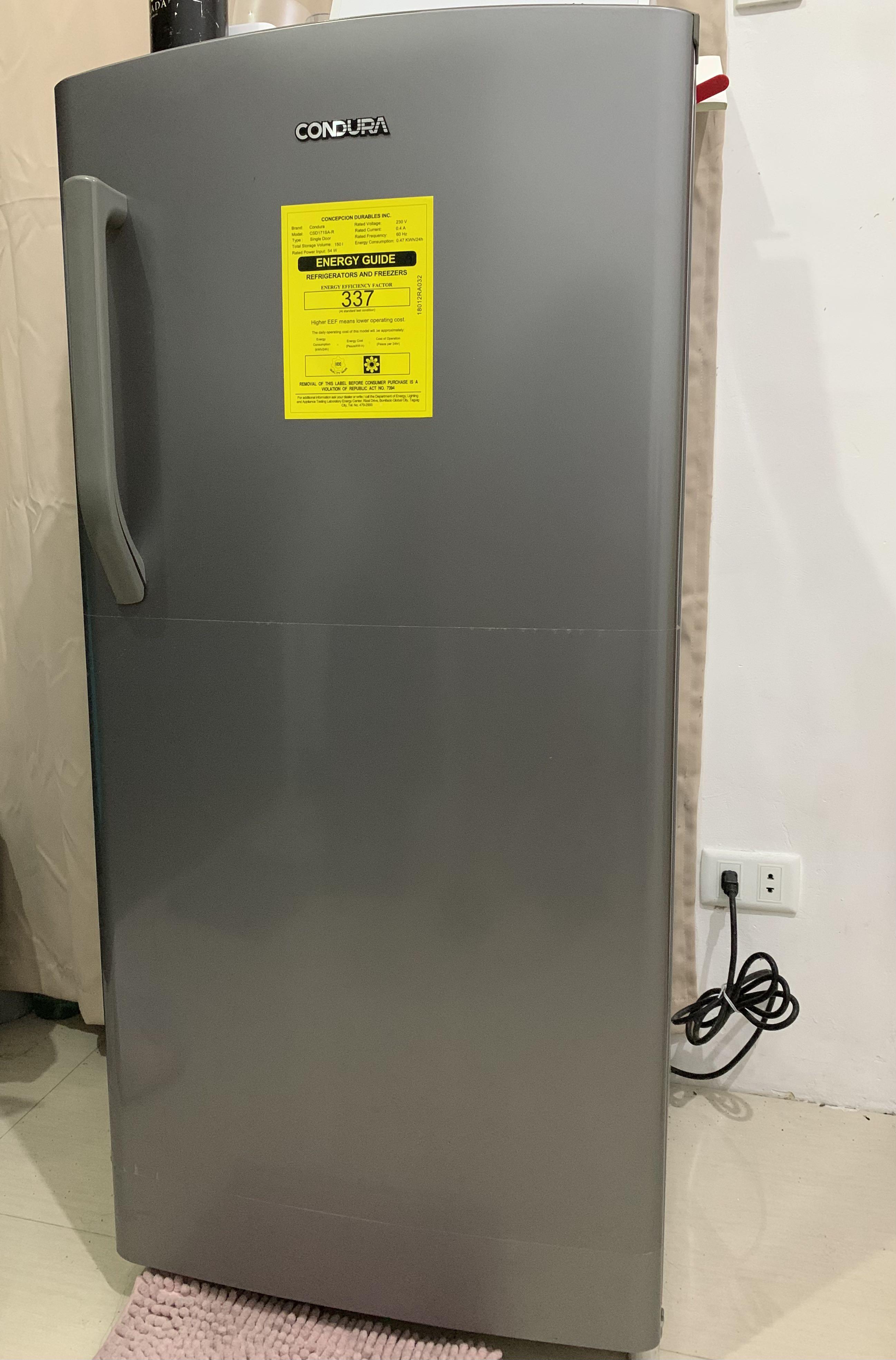 Condura Refrigerator Negosyo Style Series TV Home Appliances