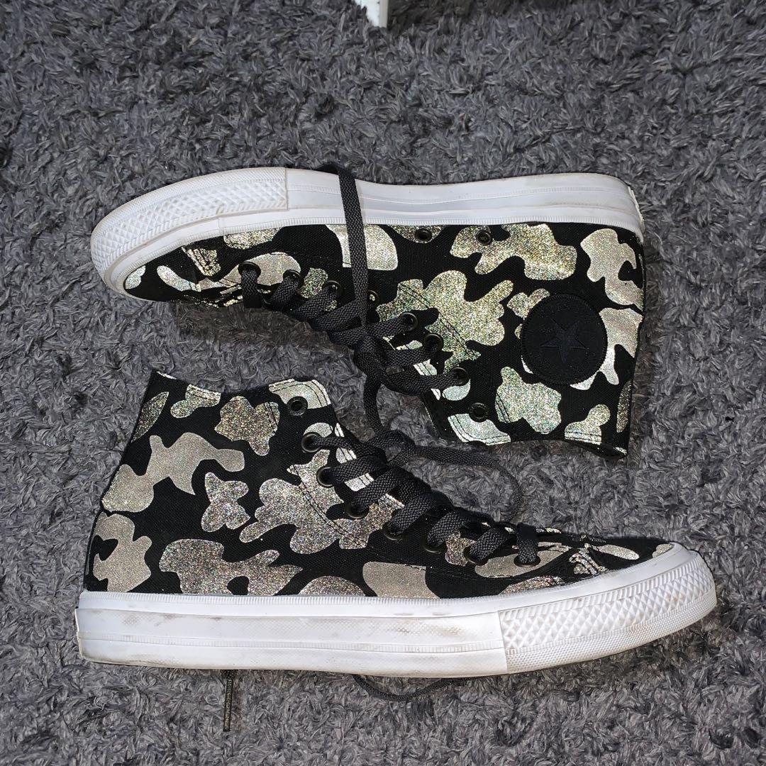 Converse reflective top camo canvas