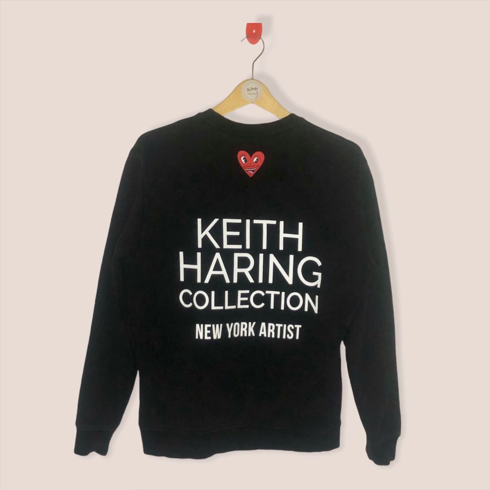 Crewneck Keith Haring x ZARA, Fesyen 