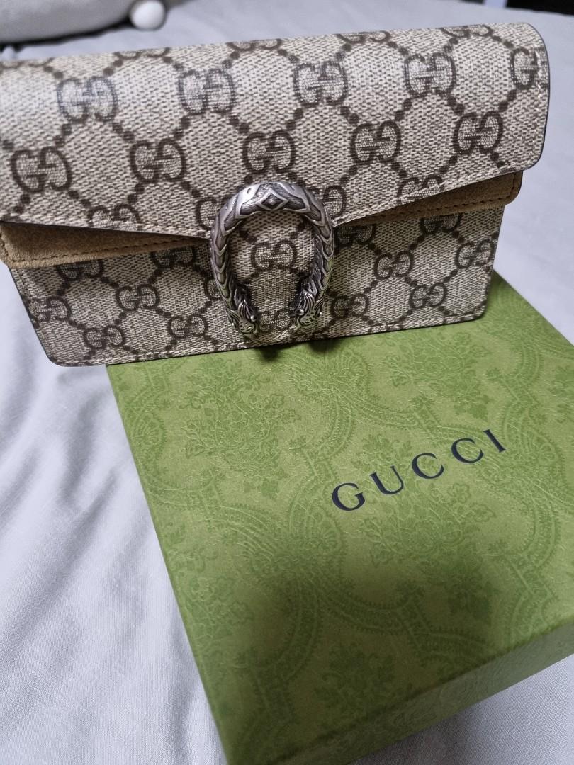 Dionysus GG supreme super mini bag Luxury Bags Wallets on Carousell