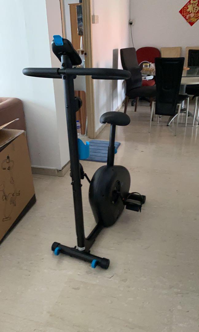 Decathlon DOMYOS Exercise Bike Essential EB 120 Sports Equipment Exercise Fitness Cardio Fitness Machines on Carousell