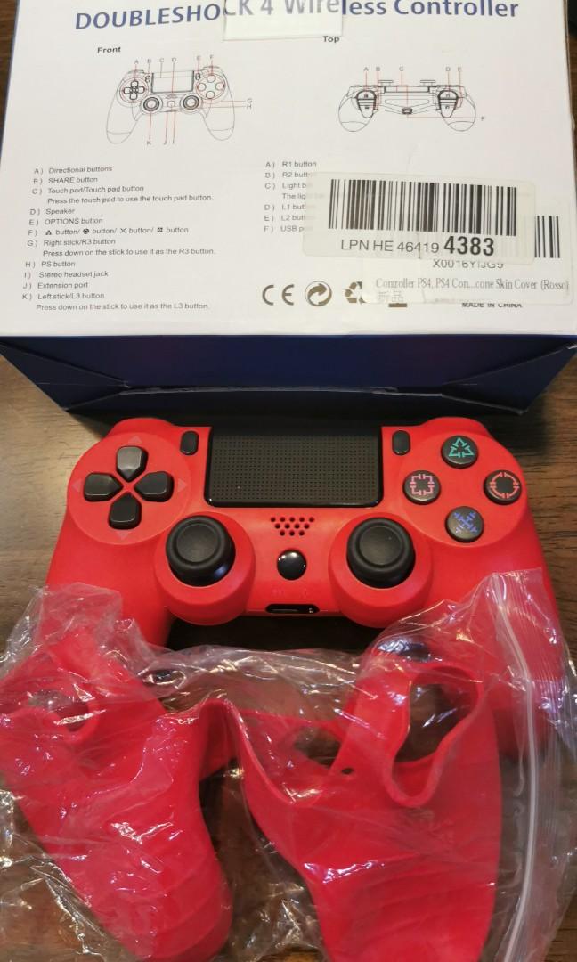 PS4 Doubles hock 4 wireless controller, Video Gaming, Gaming Accessories,  Controllers on Carousell