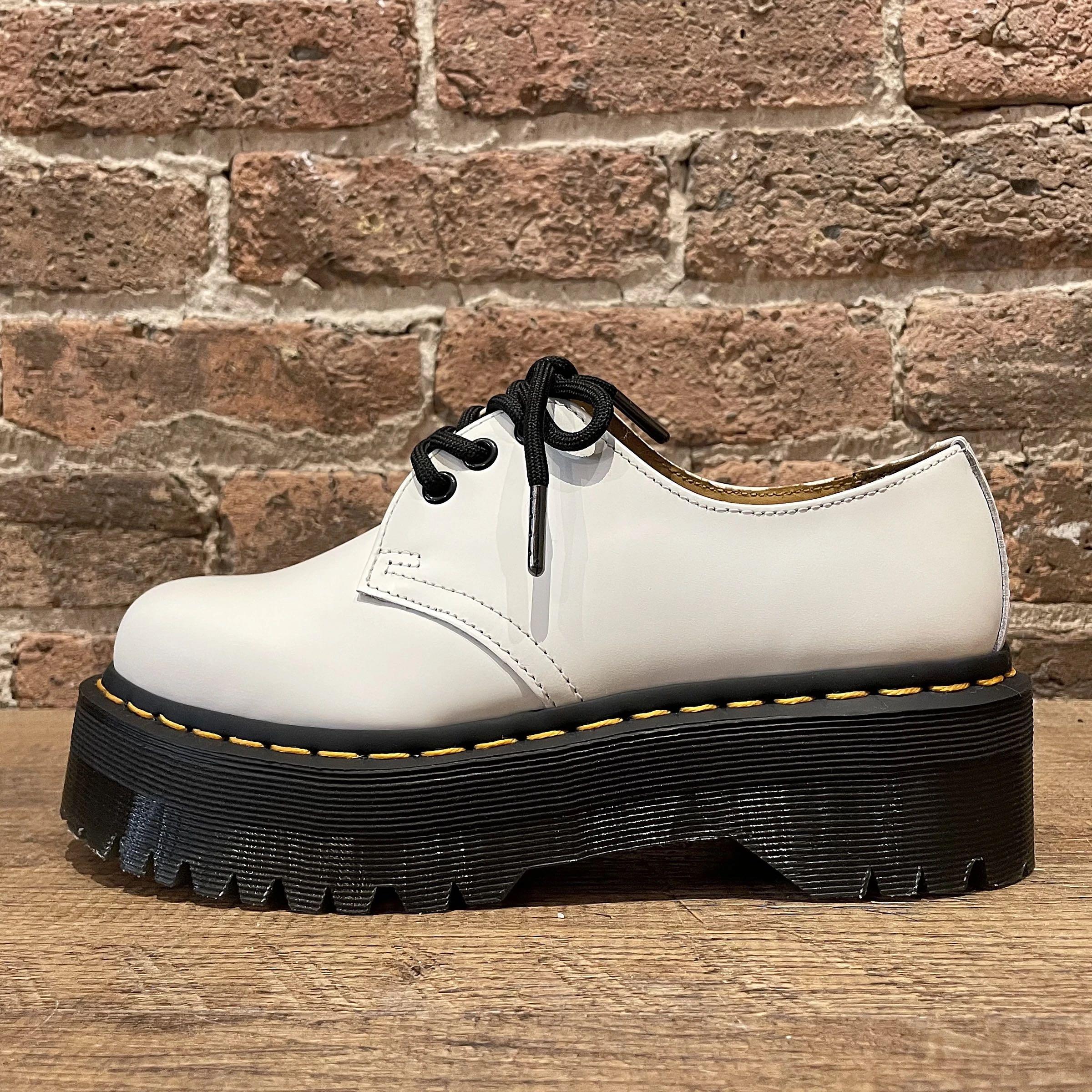White low top top doc martens