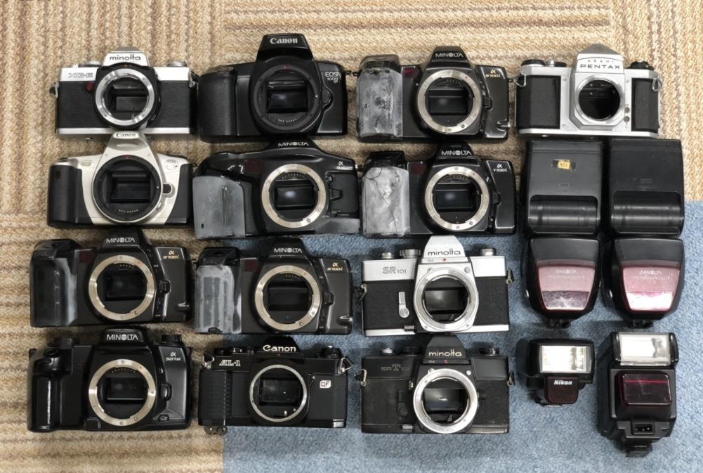 Film Cameras in BULK, Photography, Cameras on Carousell