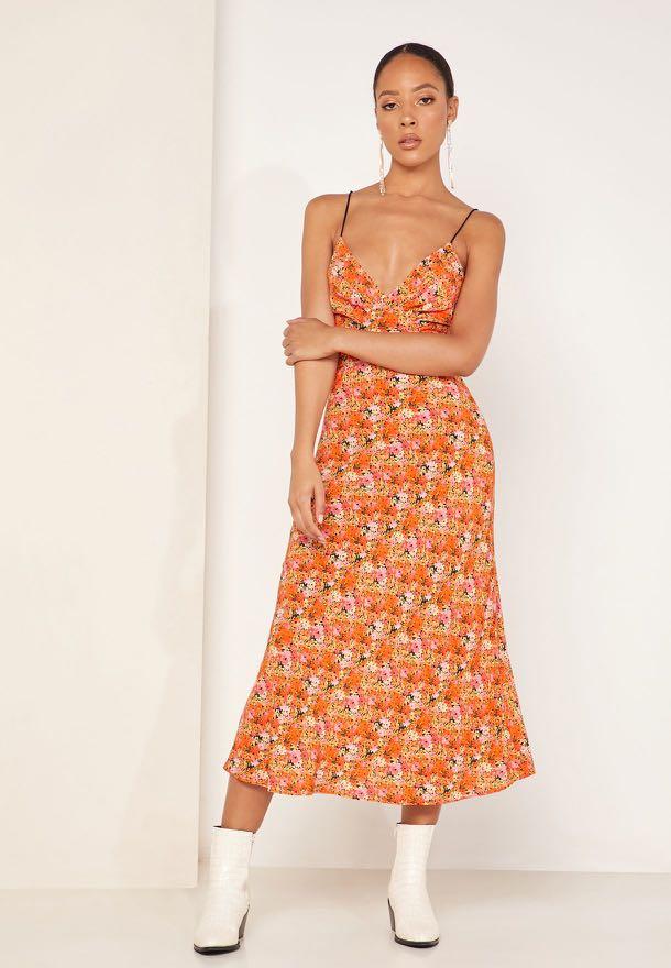 Finders Keepers Bloom Dress in Orange Women s Fashion Dresses