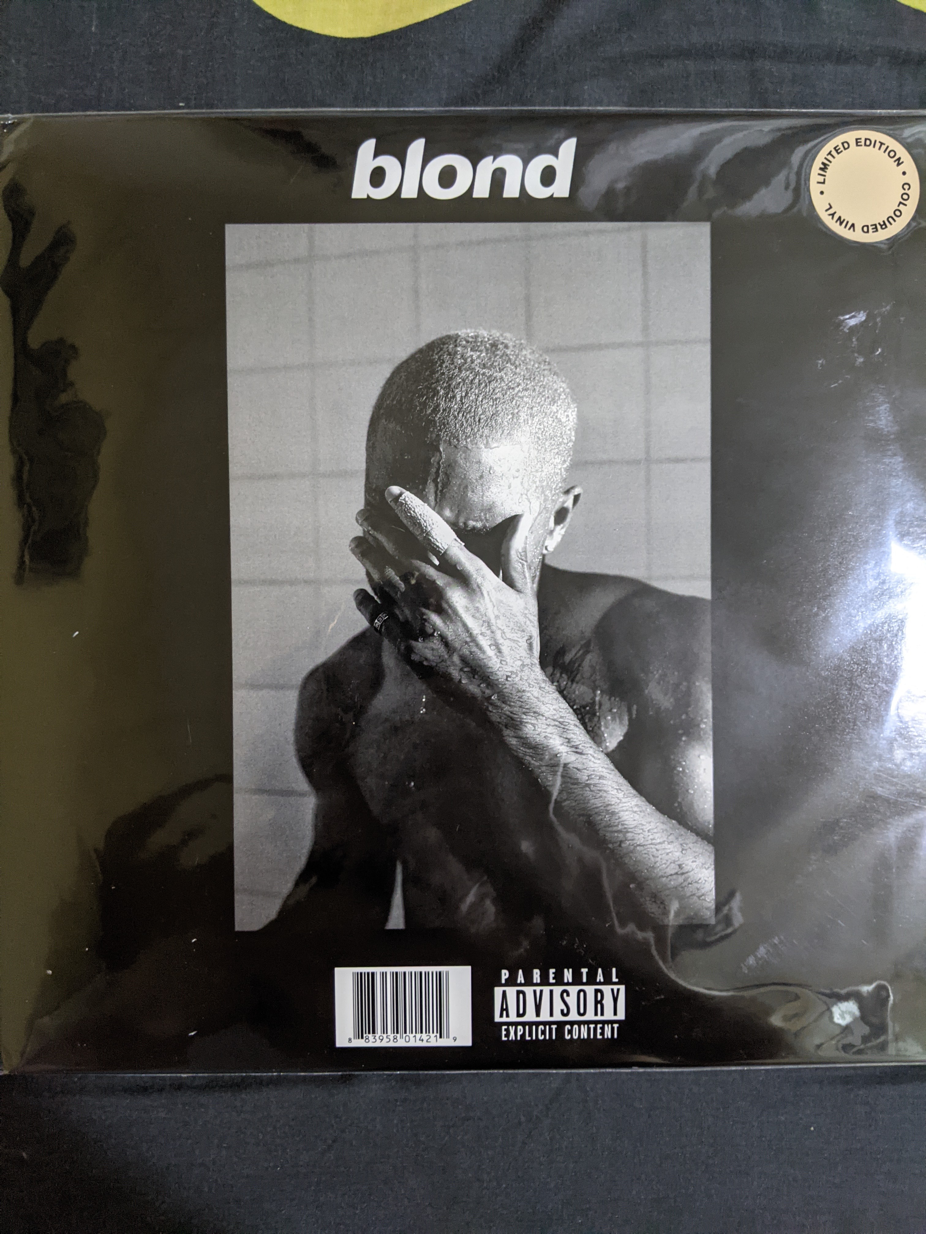 Frank Ocean Blonde Vinyl LP Unofficial Pressing Colored Vinyl Record Album  New Sealed Never Played