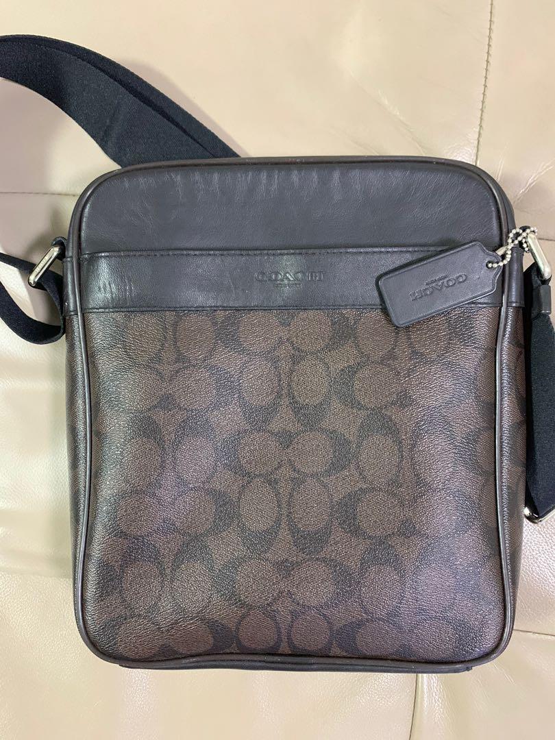 Genuine COACH sling bag Make in NEW YORK Men s Fashion Bags Sling Bags on Carousell