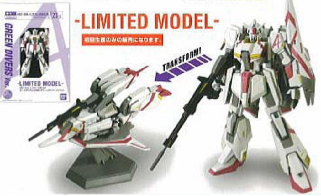 Hcm Pro 20-01 Asshimar 23-01 Zeta Gundam Z3 Green Divers Ver