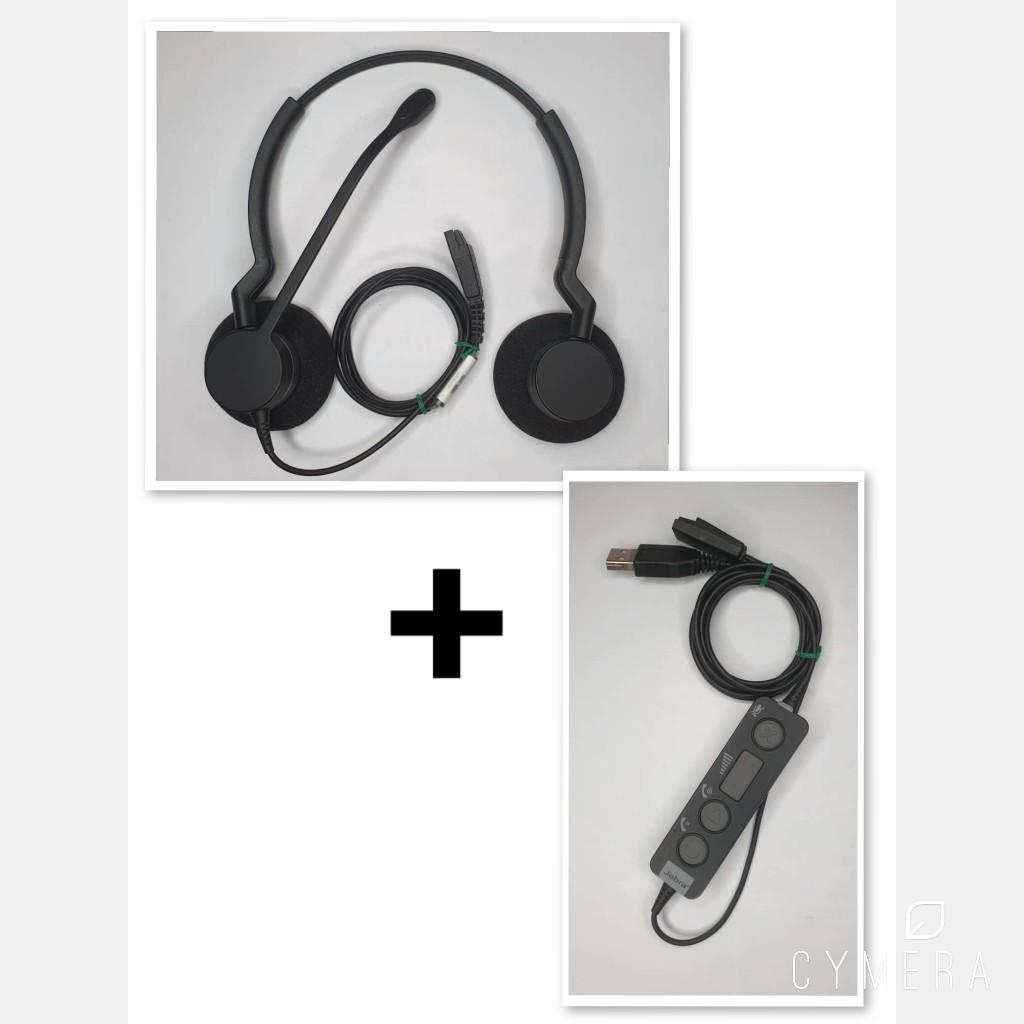 TerlebihBeli Jabra BIZ 2300QD + Jabra 